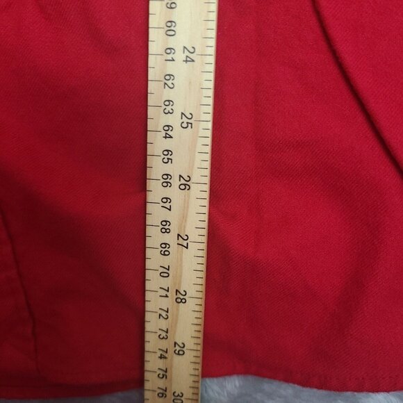 Lands End Long Sleeve Red Men's Traditional Fit Flagship‎ Flannel Shirt Size L - Picture 6 of 7